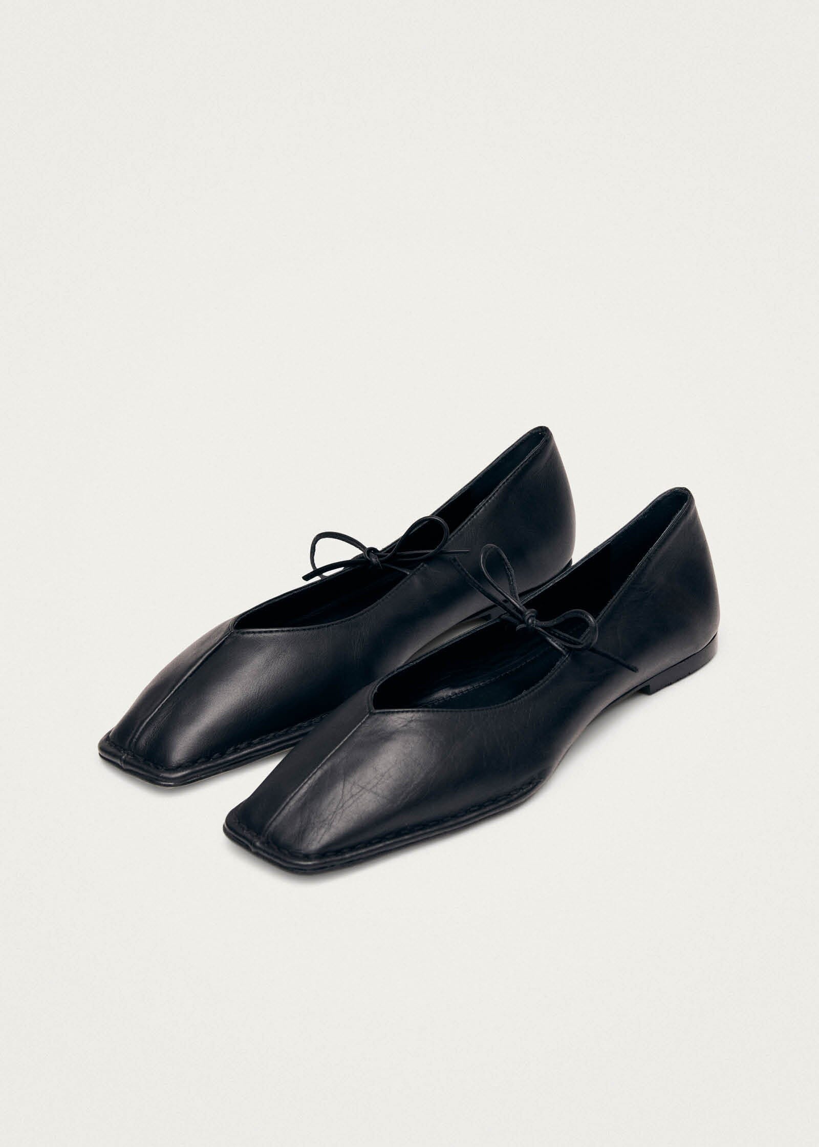 Sway Ballerines en cuir noir
