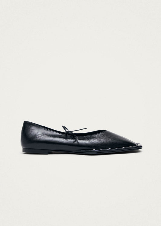 Sway Studs Ballerines en Cuir Noir-image