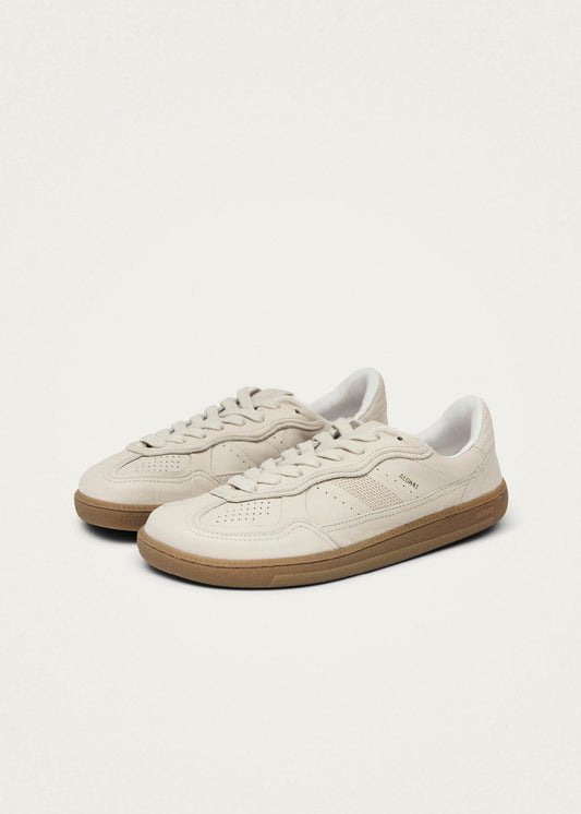 Tb.00 Zapatillas de Cuero Color Crema-image