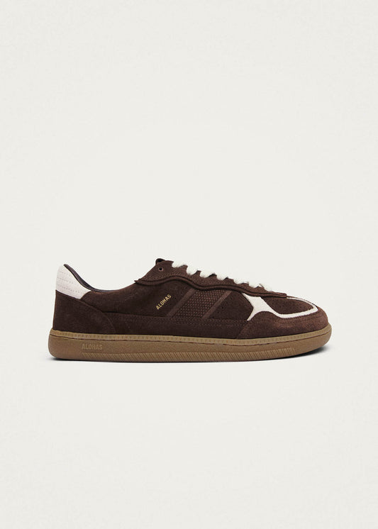 Tb.00 Sneakers in Pelle Cacao e Bianco Off-image