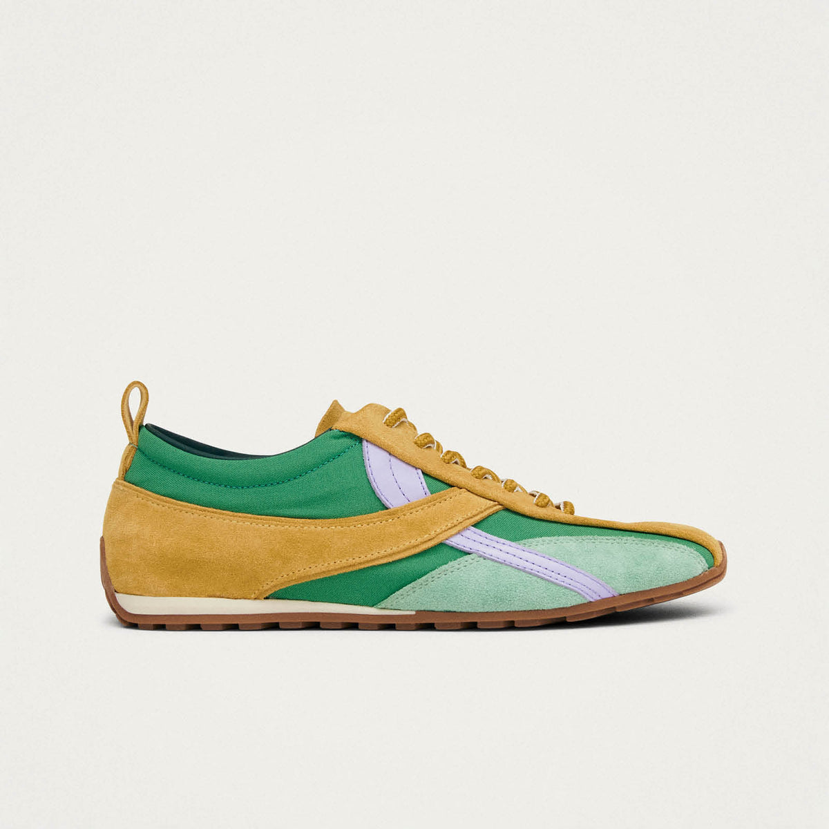 Tb.304 Zapatillas de Nylon Color Verde