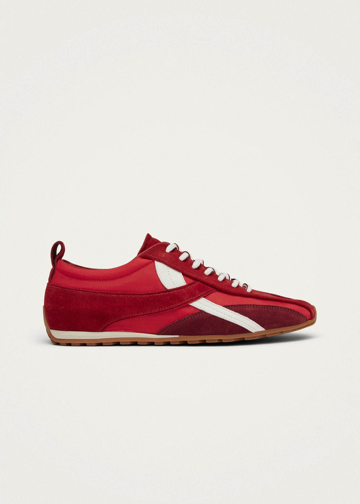Tb.304 Zapatillas de Nylon Color Rojo