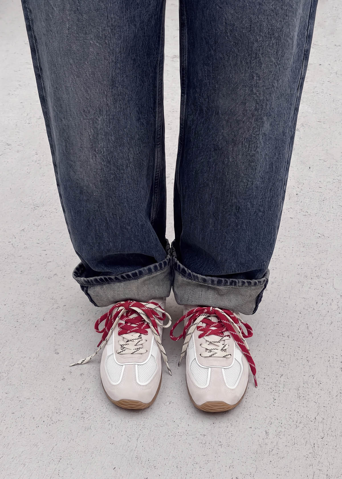 Tb.33 Sneakers In Pelle Color Crema