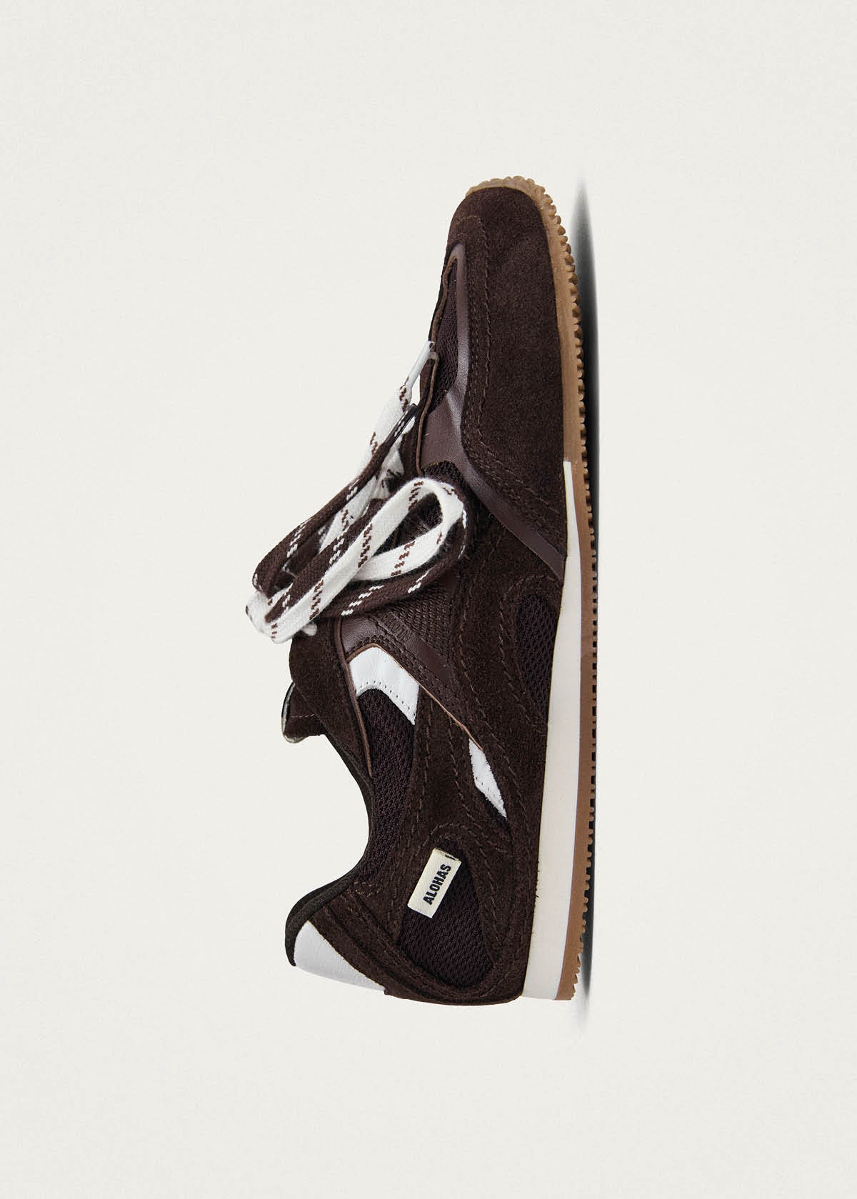 Tb.33 Dark Brown Leather Sneakers