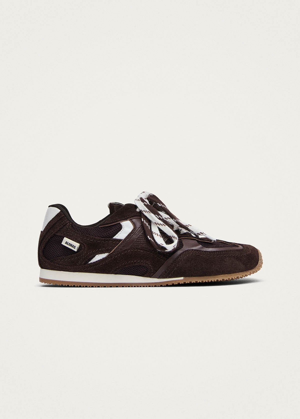 Tb.33 Dark Brown Leather Sneakers