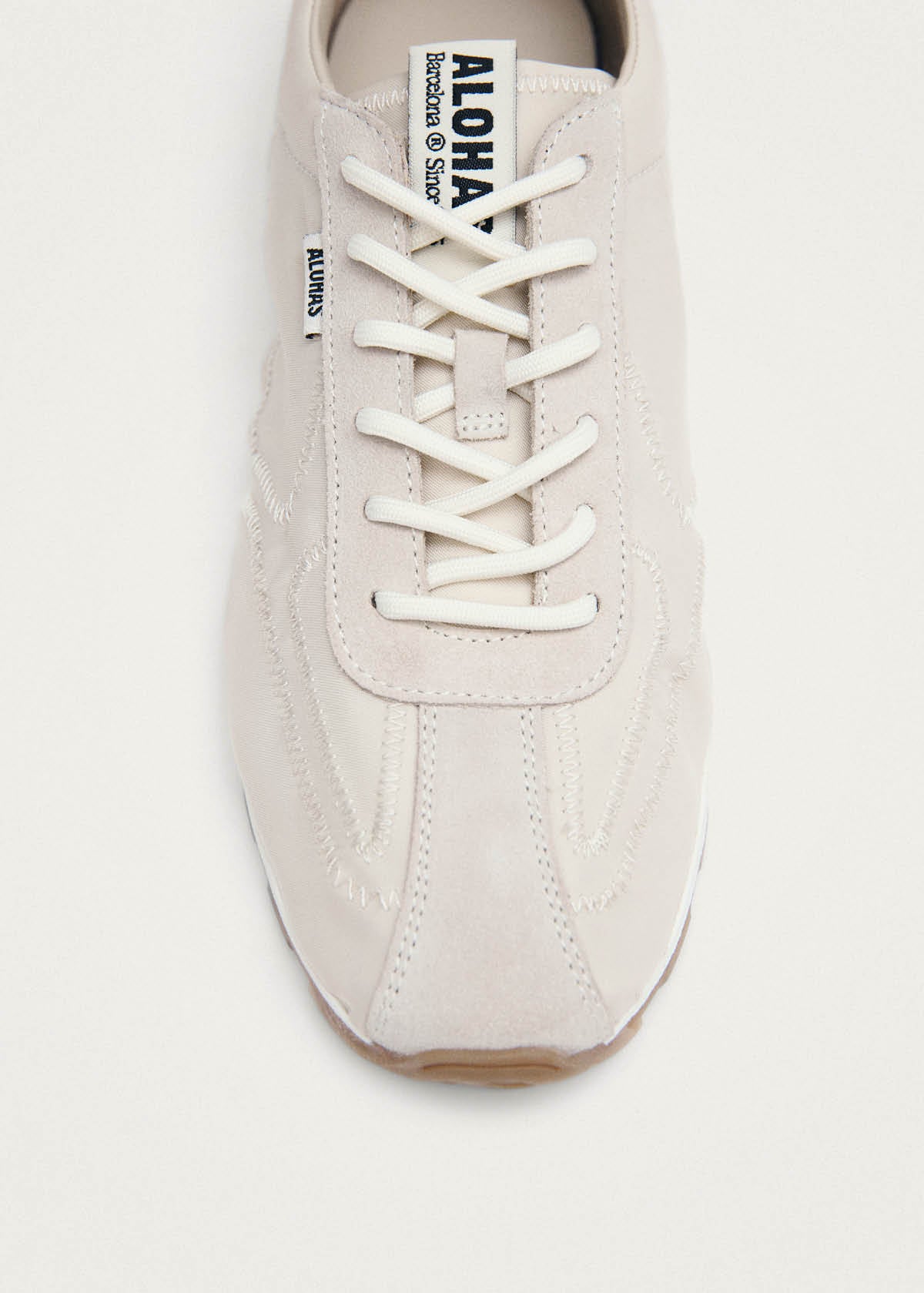 Tb.405 Robbie Sheen Cremefarbene Sneaker