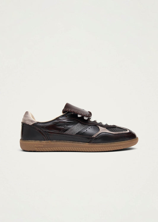 Tb.490 Club Baskets en Cuir Chocolat Foncé Brossé-image