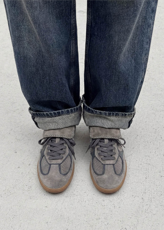 Tb.490 Club Sneakers in Pelle Scamosciata Grigio Scuro-image