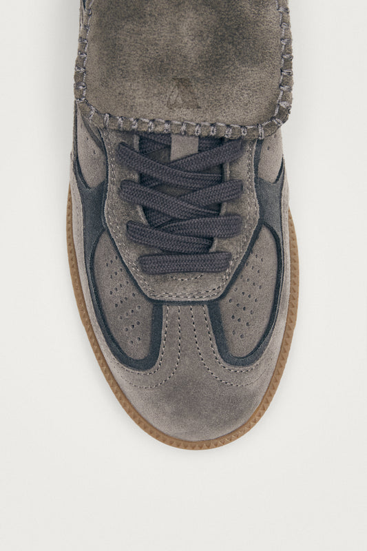 Tb.490 Club Sneakers in Pelle Scamosciata Grigio Scuro-image