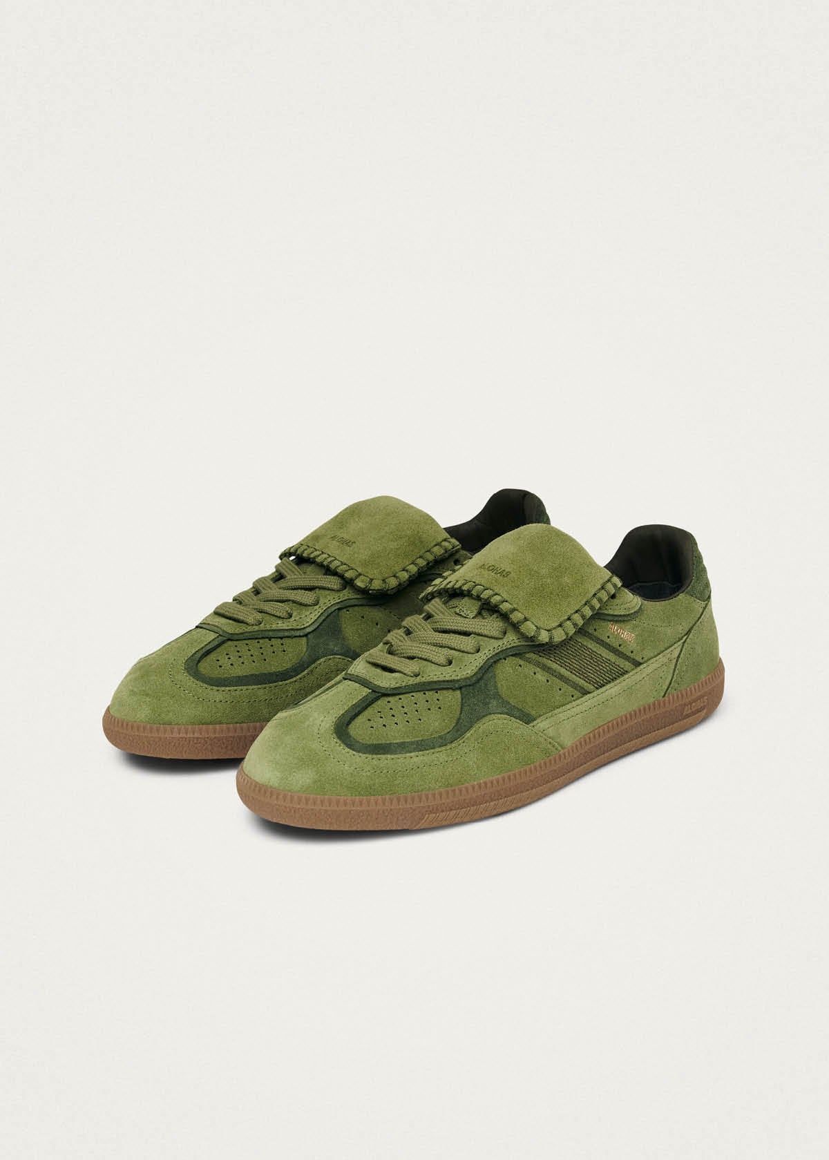 Tb.490 Sneakers en Cuir Suédé Vert