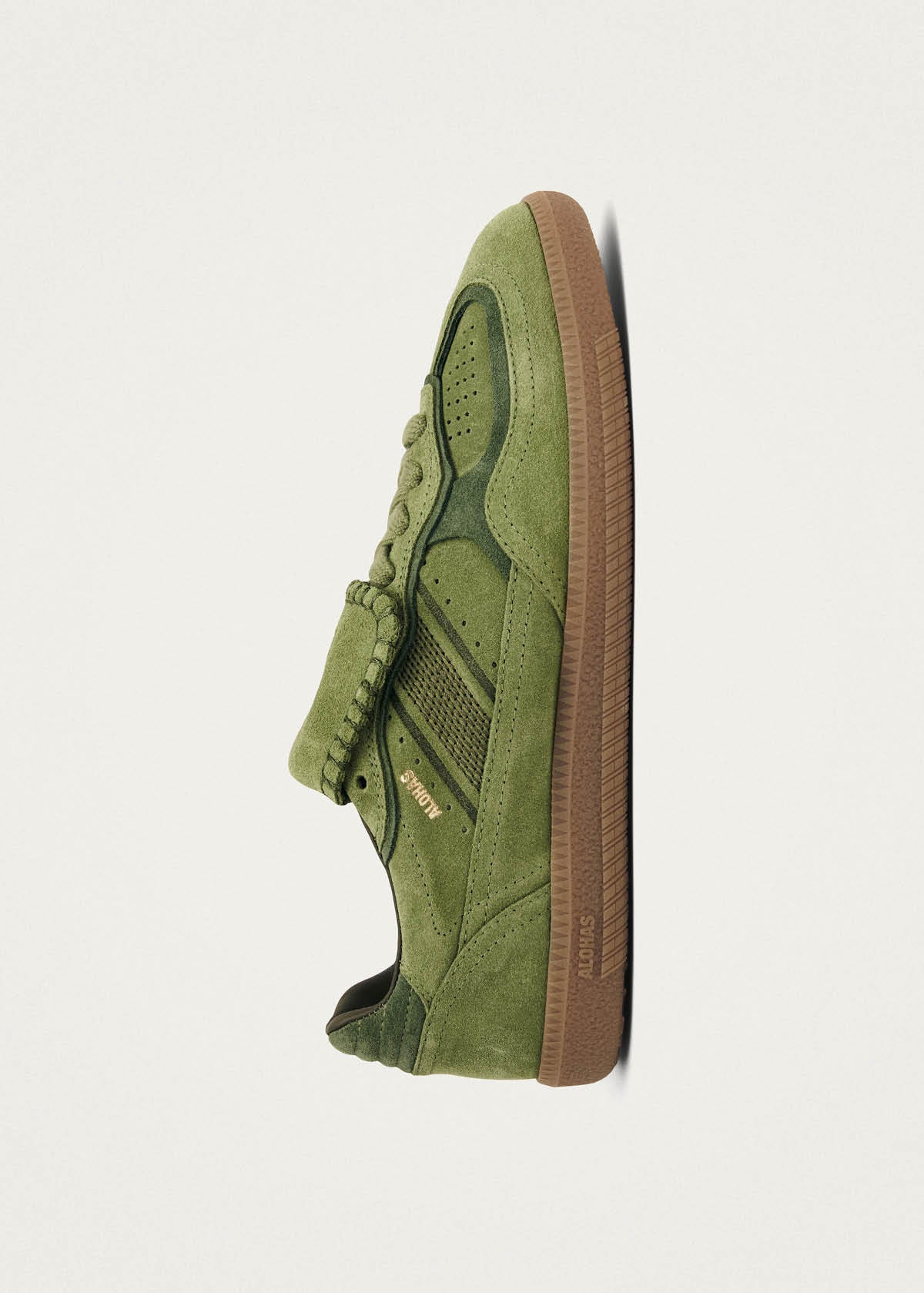 Tb.490 Sneakers en Cuir Suédé Vert