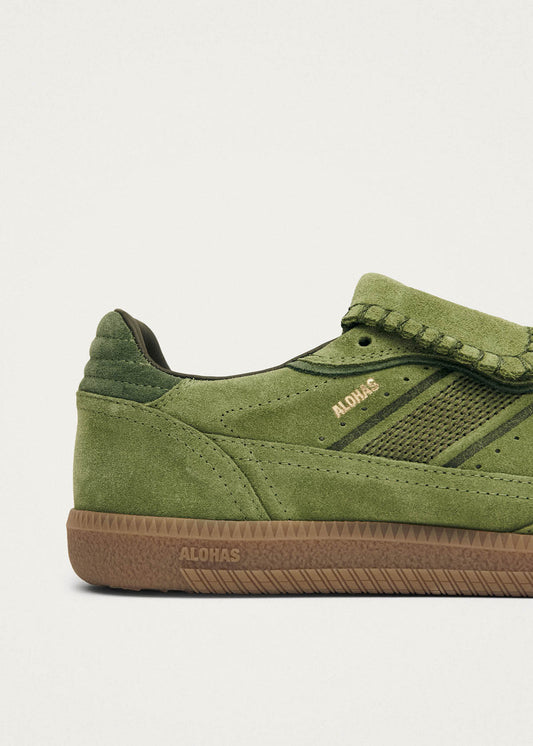 Tb.490 Sneakers en Cuir Suédé Vert-image