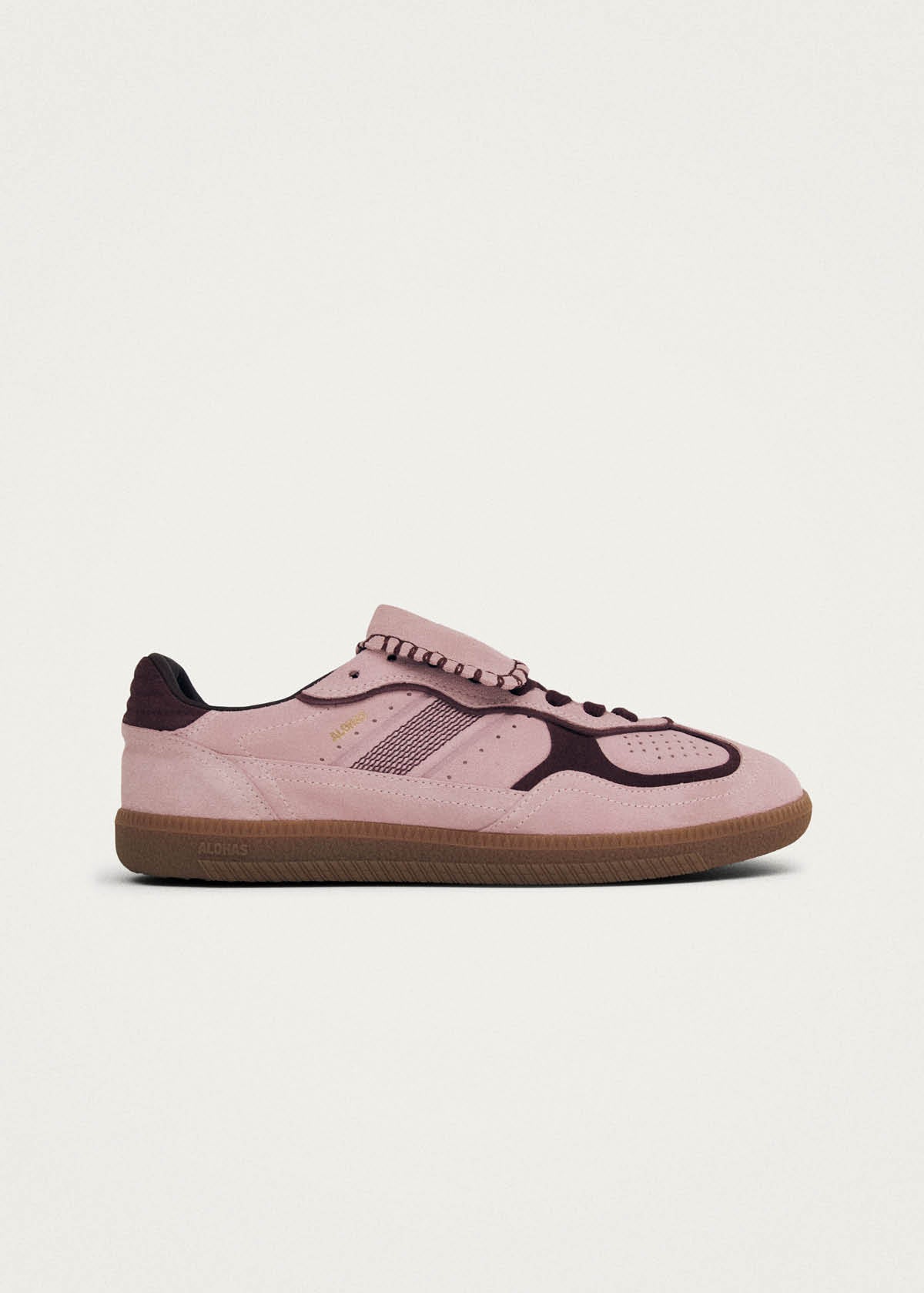Tb.490 Club Baskets en Cuir Suédé Rose