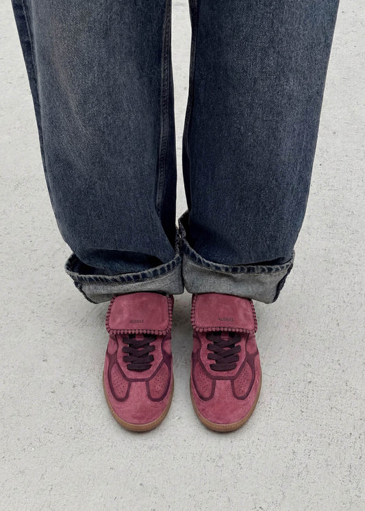 Tb.490 Club Baskets en Daim Framboise-image