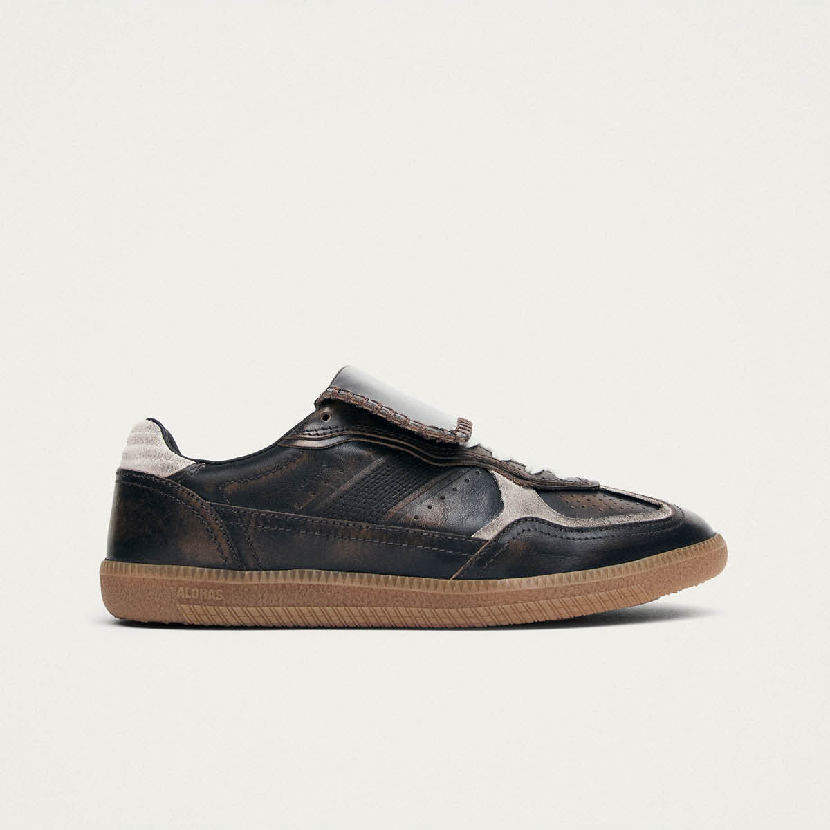 Tb.490 Club Vinyl Vintage Effekt Braun Leder Sneaker