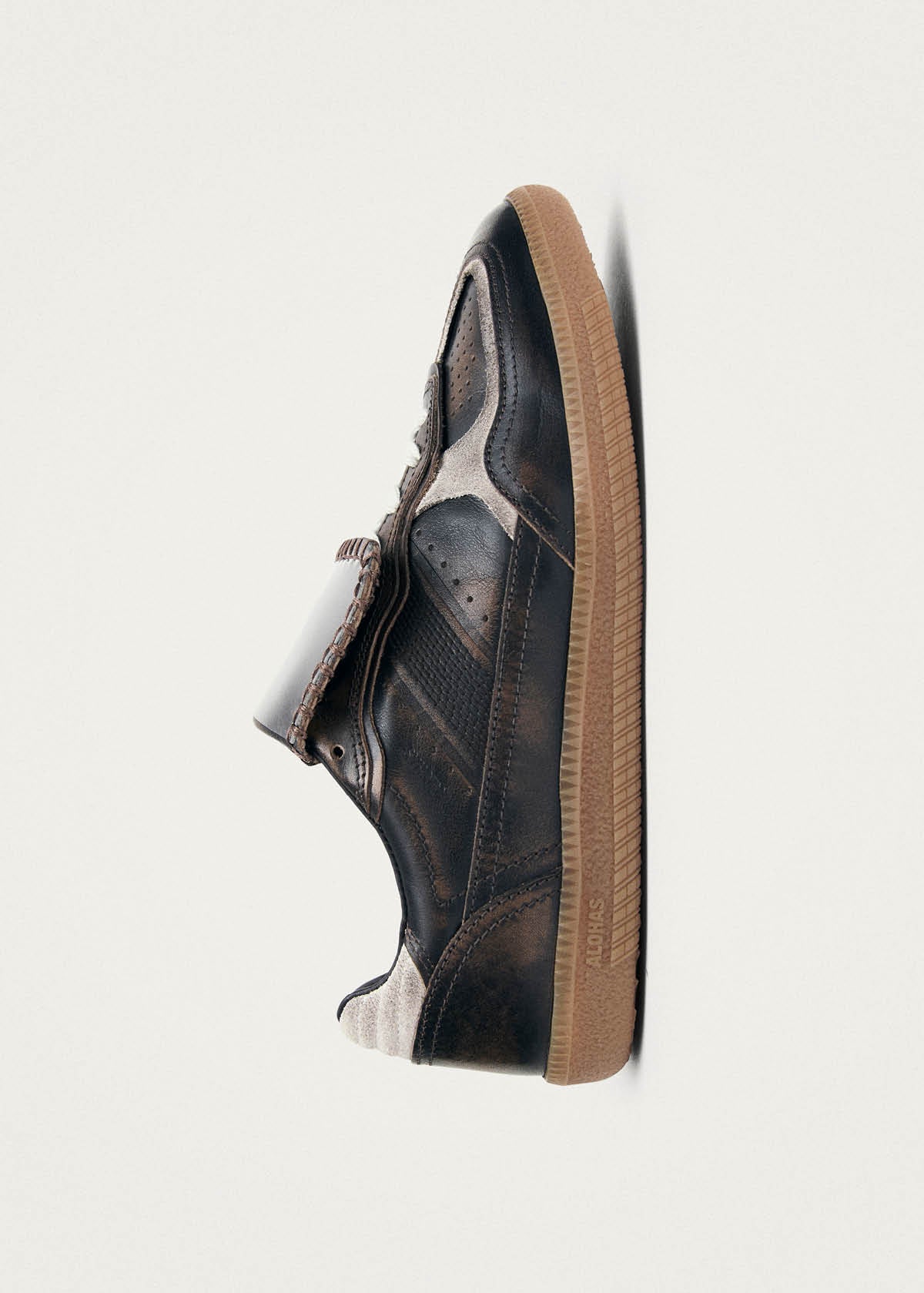 Tb.490 Club Vinyl Vintage Effekt Braun Leder Sneaker