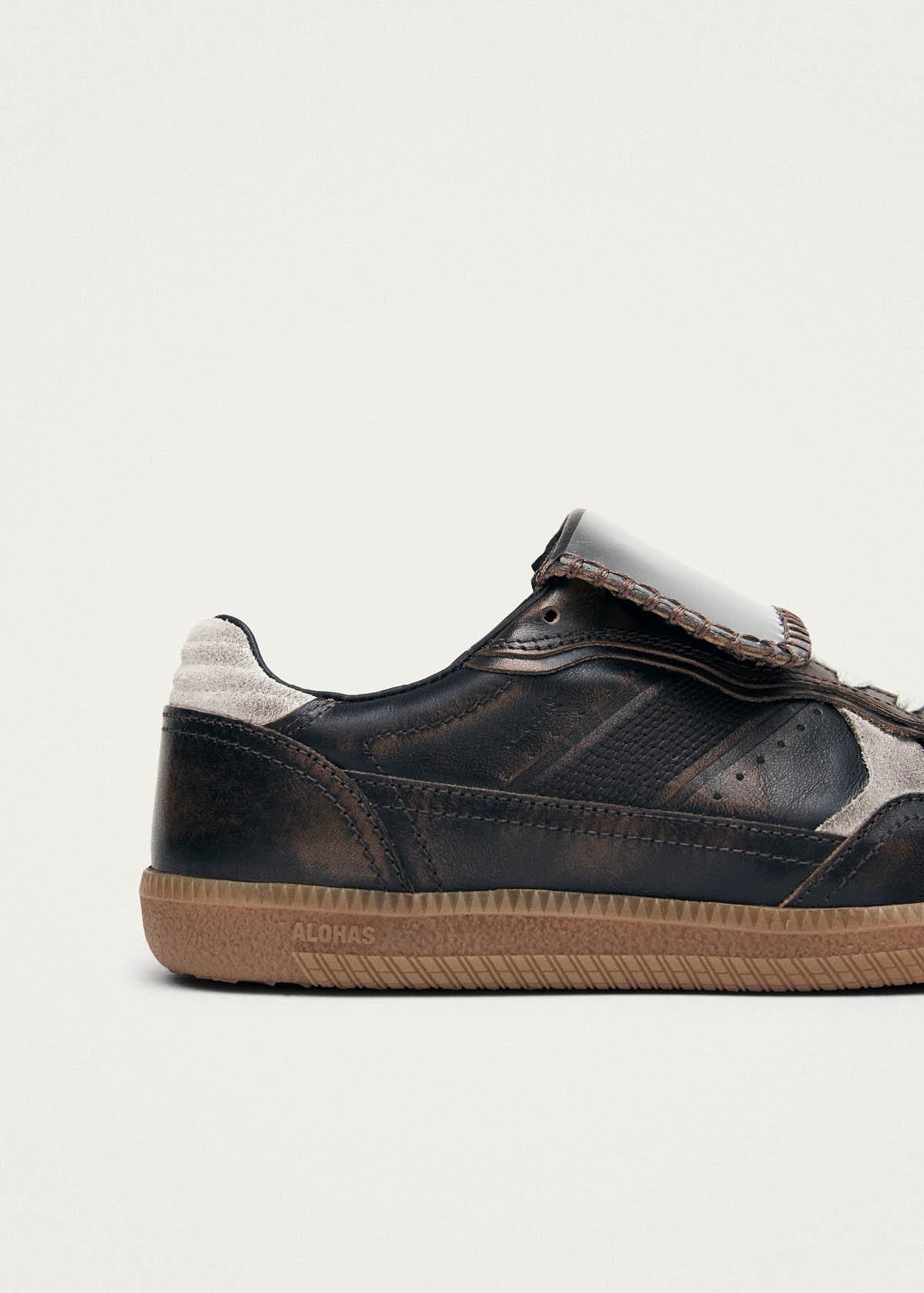 Tb.490 Club Vinyl Vintage Effekt Braun Leder Sneaker