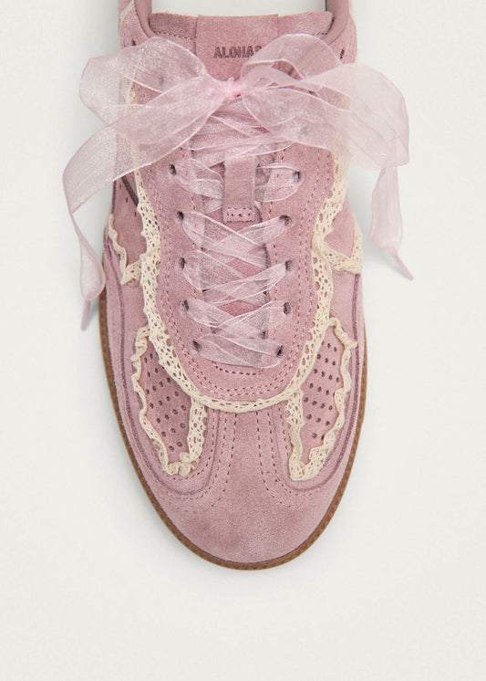 Tb.490 Häkel-Pinke Ledersneaker-image