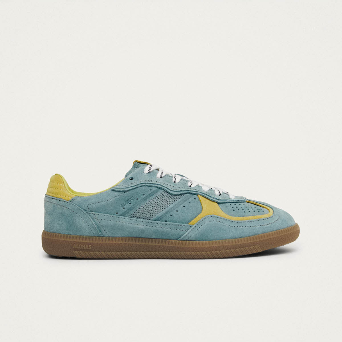 Tb.490 Rife Blue Grey Leather Sneakers