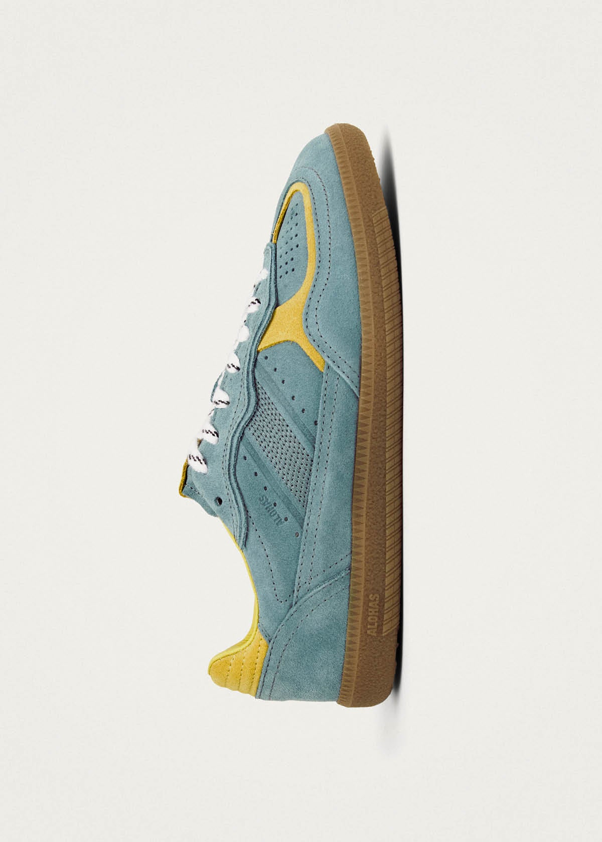Tb.490 Rife Blue Grey Leather Sneakers