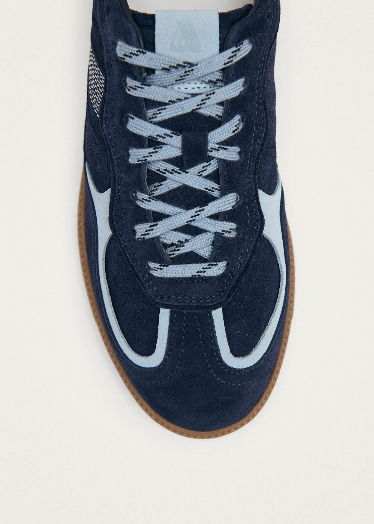 Tb.490 Rife Blaue Töne Leder Sneakers