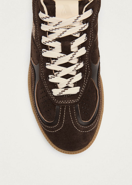 Tb.490 Baskets en Cuir Chocolat-image