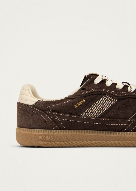 Tb.490 Baskets en Cuir Chocolat-image