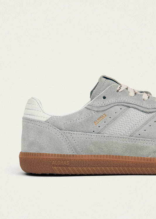 Tb.490 Baskets en Cuir Gris-image