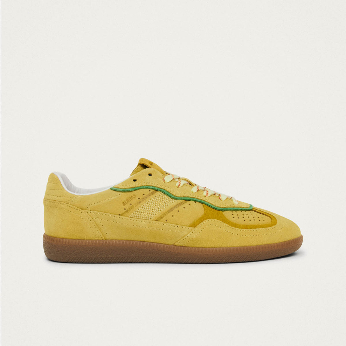 Tb.490 Rife Pale Yellow Leather Sneakers