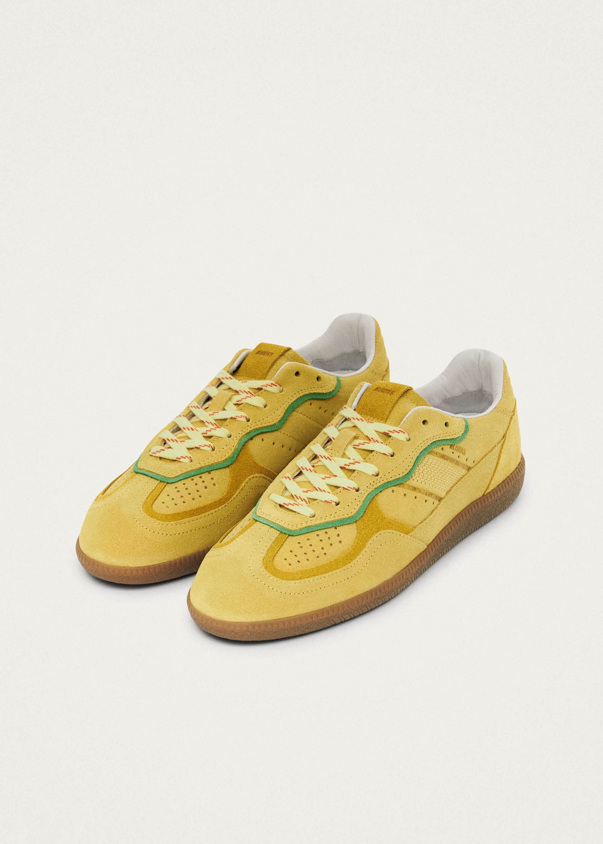 Tb.490 Rife Pale Yellow Leather Sneakers