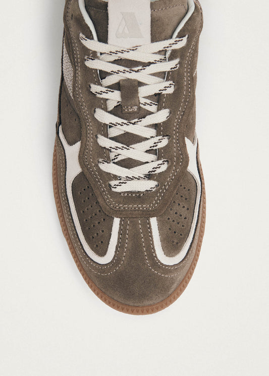 Tb.490 Baskets en Cuir Taupe-image