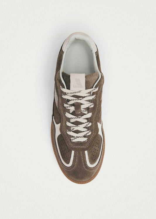 Tb.490 Baskets en Cuir Taupe-image