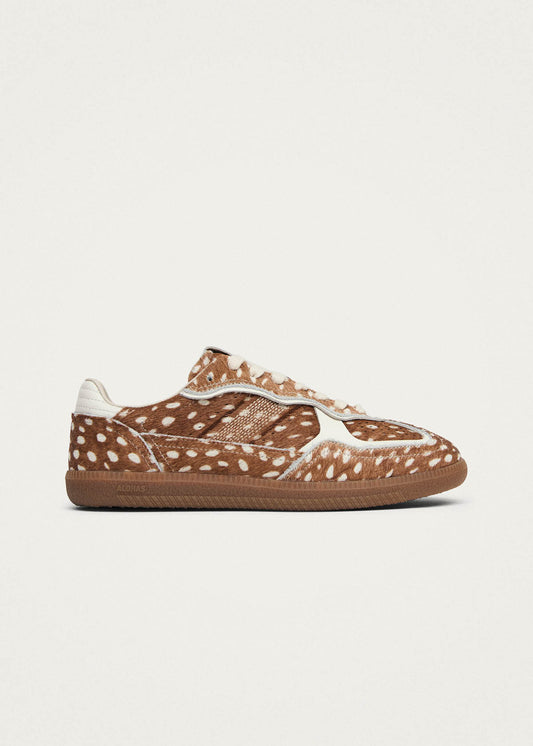 Tb.490 Soft Deer Brown Hair-on Leather Sneakers