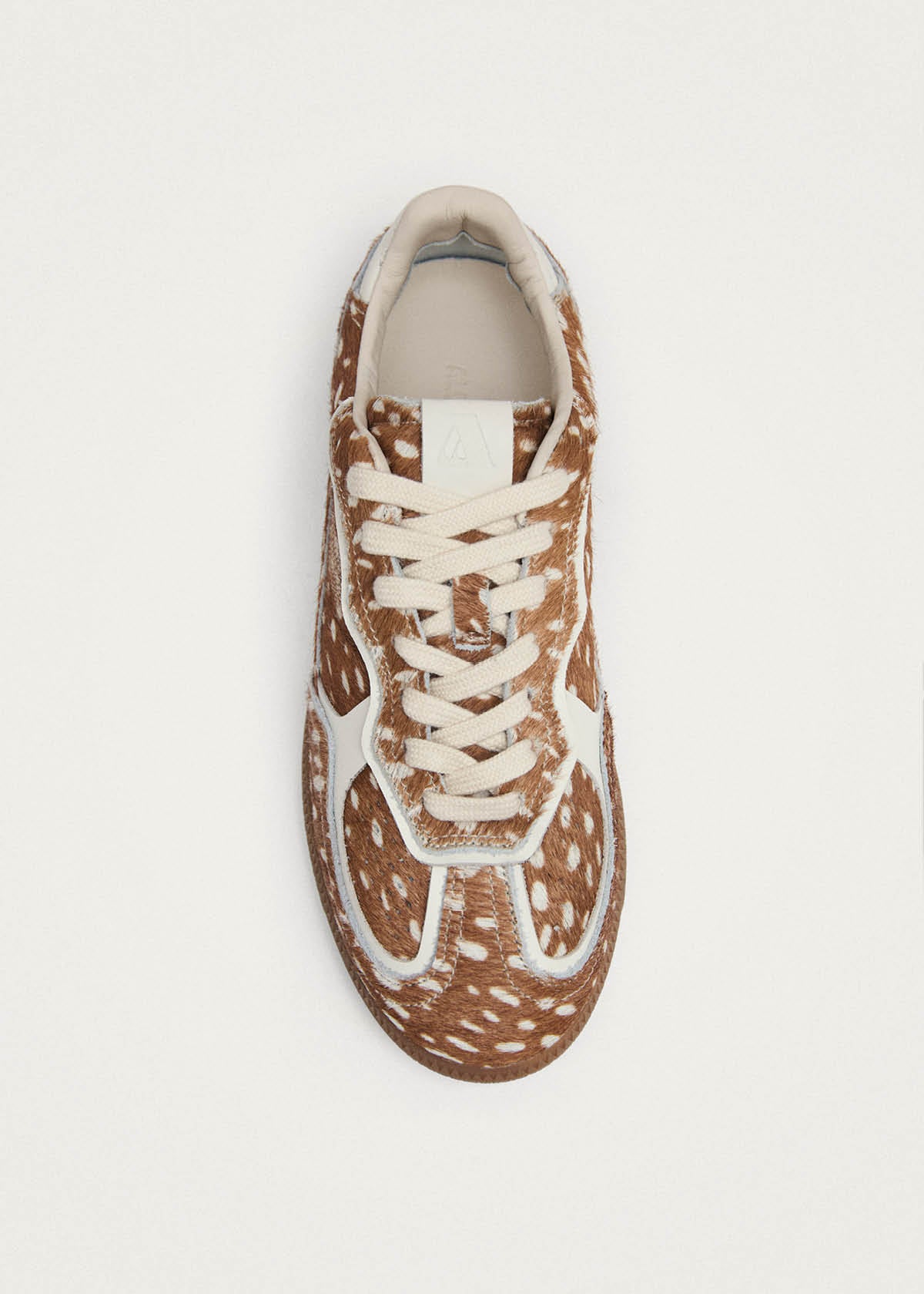 Tb.490 Soft Deer Brown Hair-on Leather Sneakers