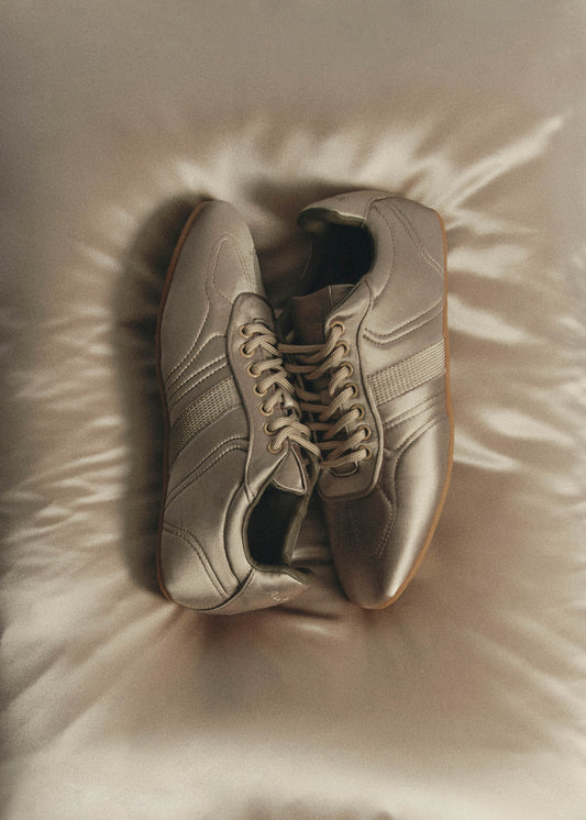Tb.69 Rife Sheen Taupe Vegan Sneakers-image