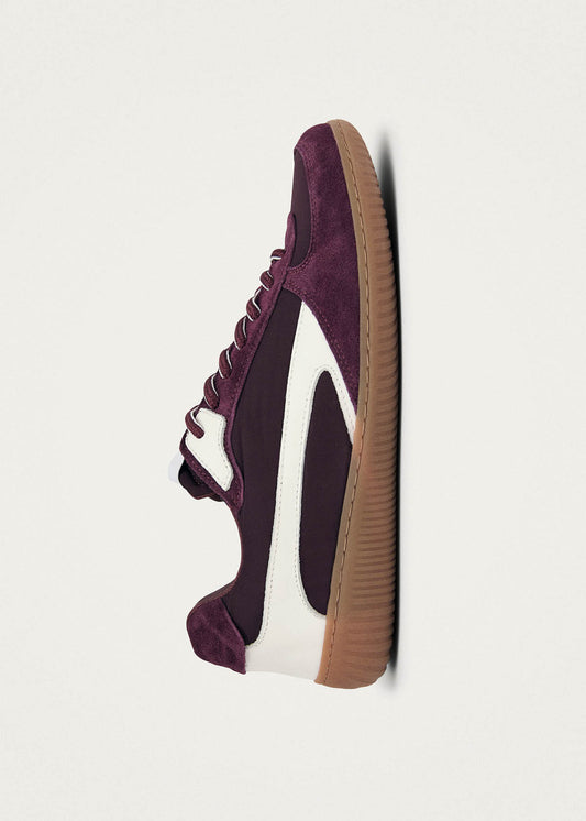 Tb.83 Baskets en nylon bordeaux pieds nus-image