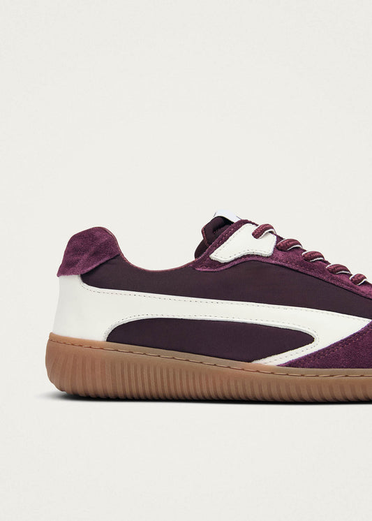 Tb.83 Baskets en nylon bordeaux pieds nus-image