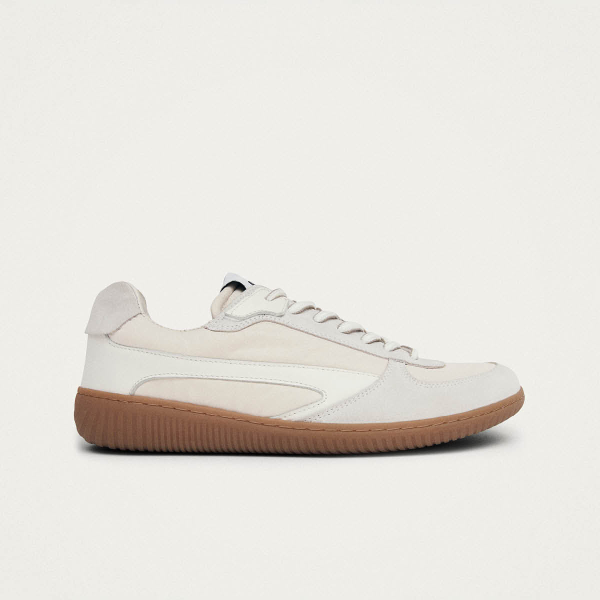 Tb.83 Barfuß Nylon Creme Sneaker