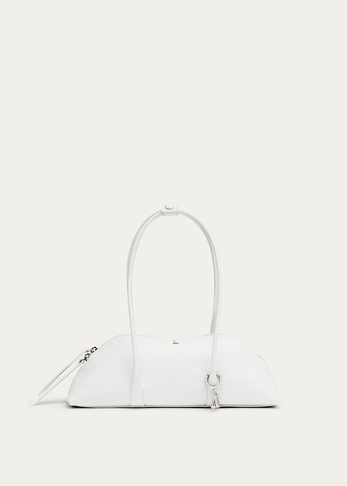 Vera Optic White Leather Bag